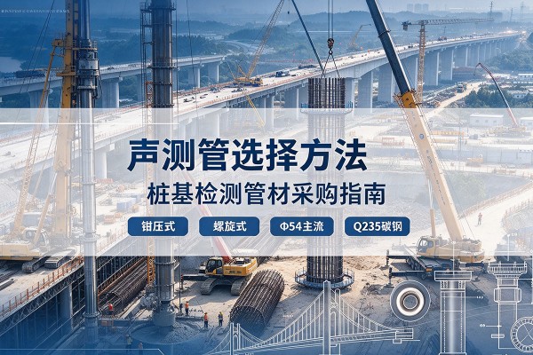 阿拉善盟声测管选型标准