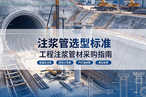 阿拉善盟注浆管选型标准